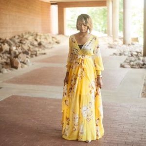 Yellow Maxi Dress